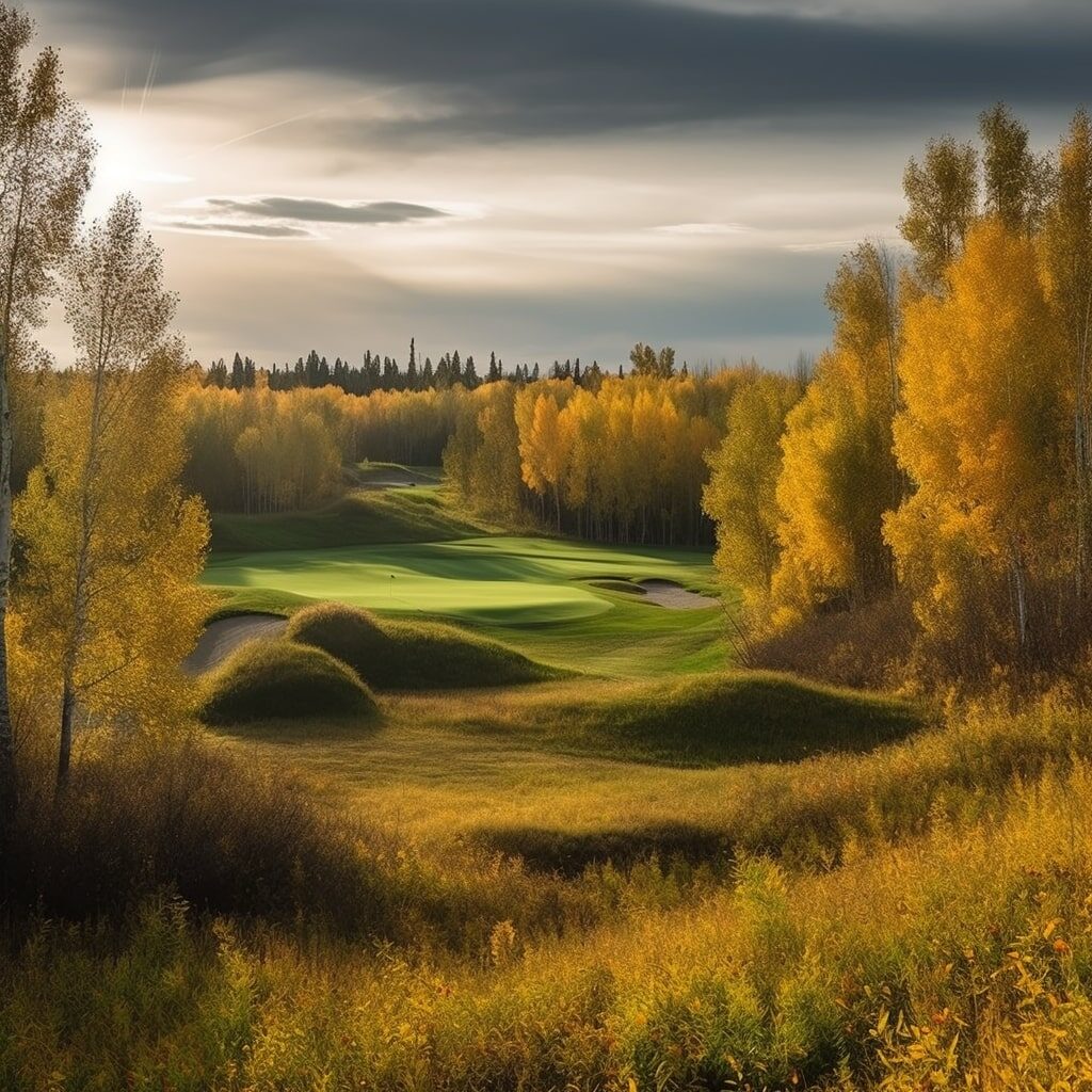 Northern Alberta golf course