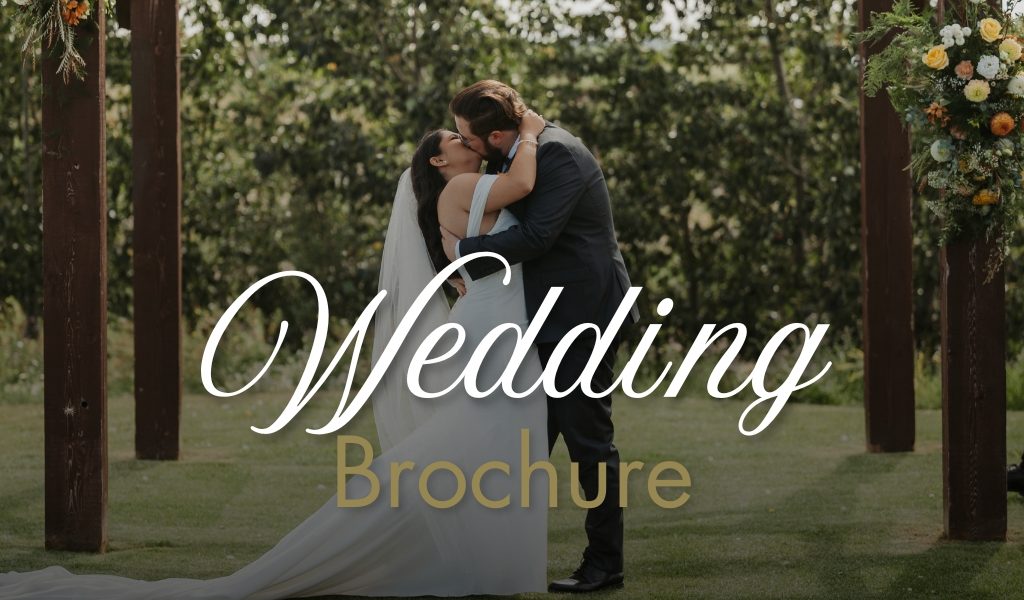 Wedding Brochure Website Graphic